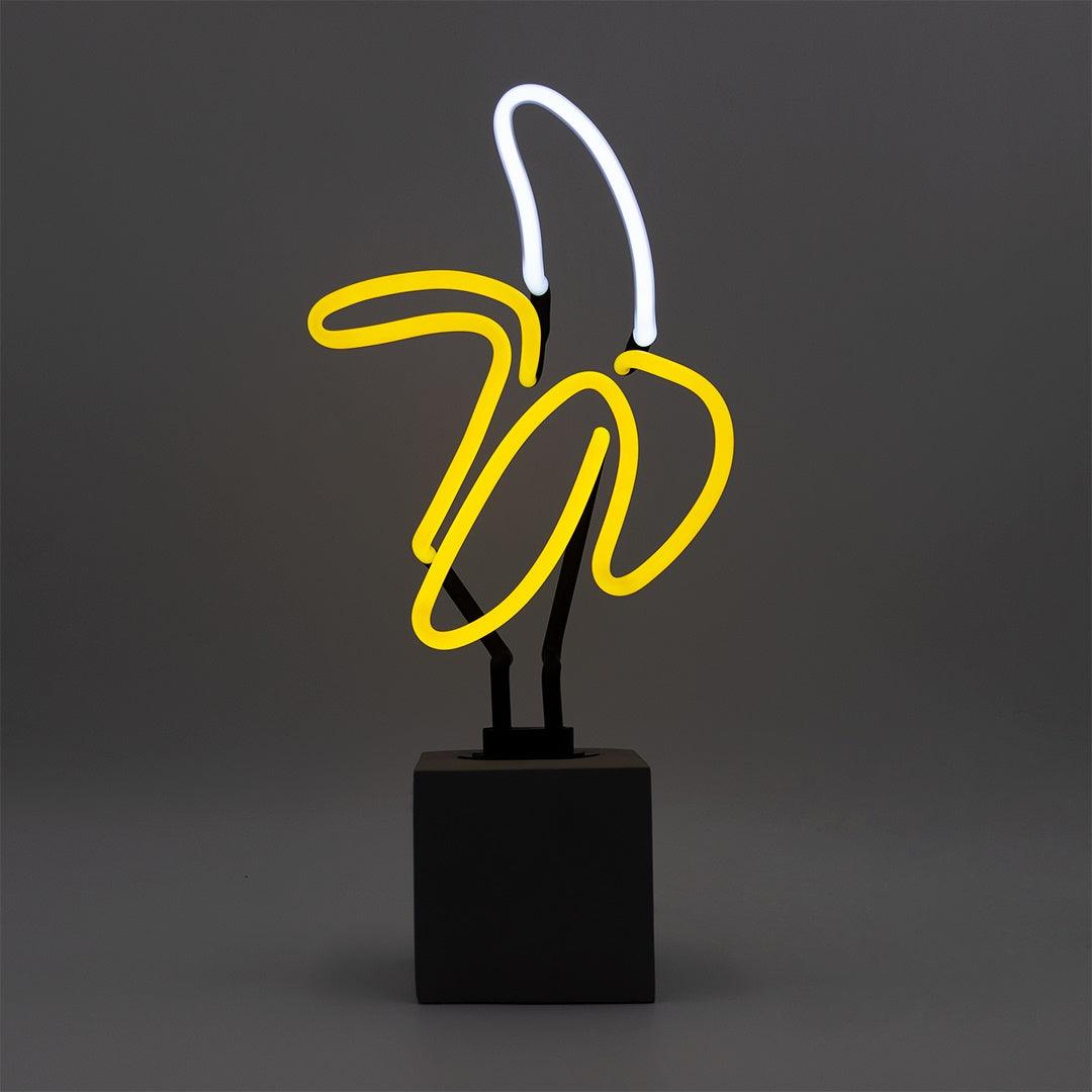 "Banana" Glas Stand-Neon - TOM NEON