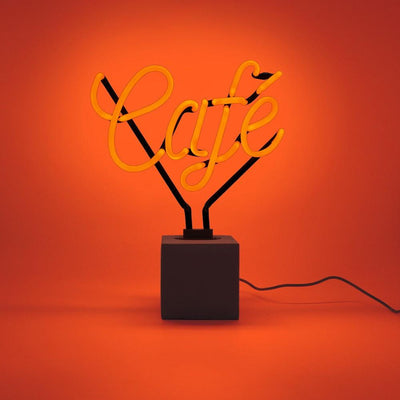 "Café" Glas Stand-Neon - TOM NEON