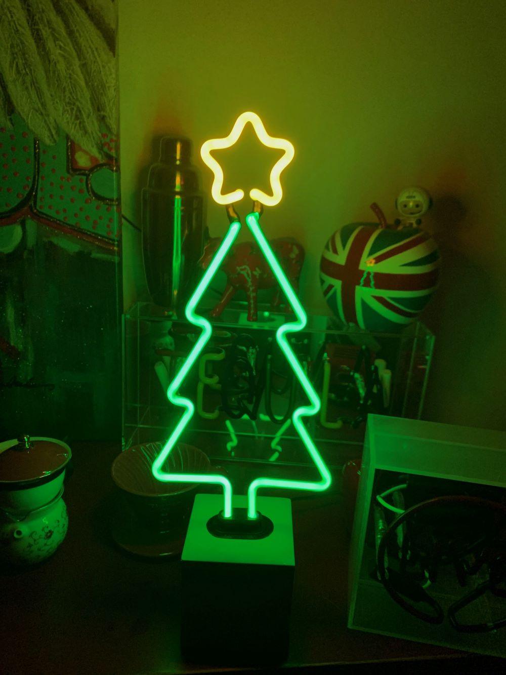 "Christmas Tree" Glas Stand-Neon - TOM NEON