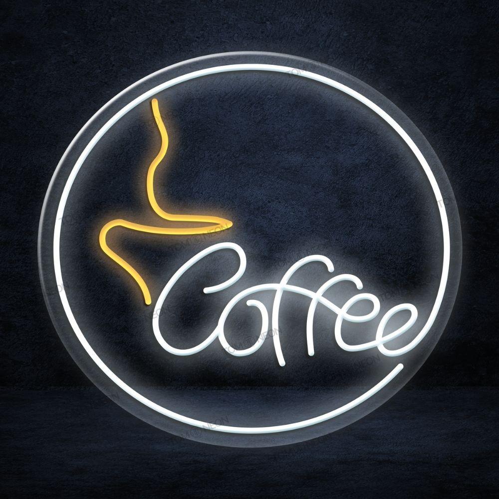 "Coffee" LED Neon Schild Holz - TOM NEON