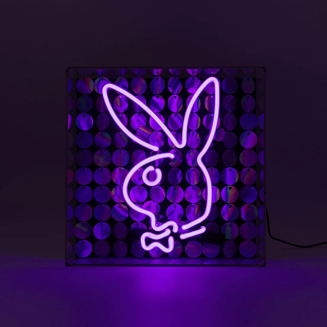 "Playboy Disco Bunny" Glas Neon Playboy Edition - TOM NEON