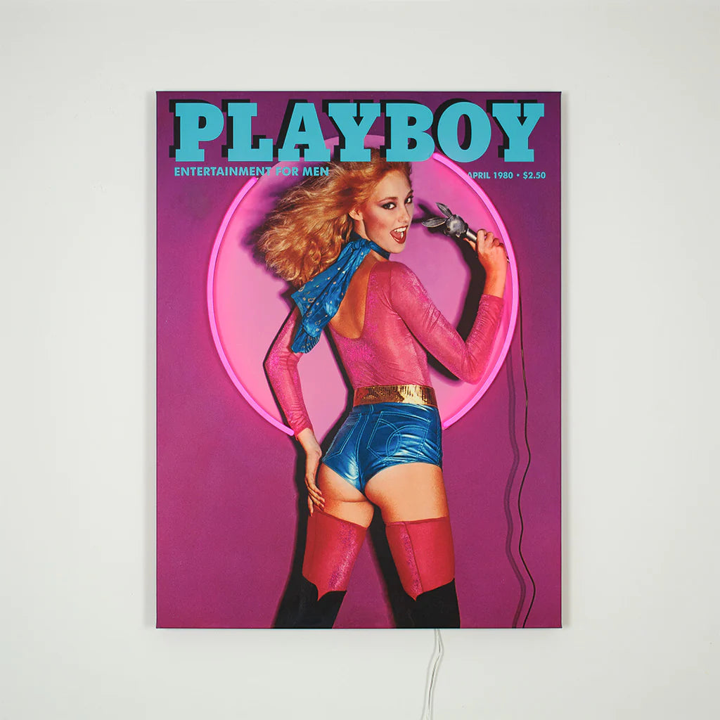"Disco Girl Cover" LED Neon Playboy Edition