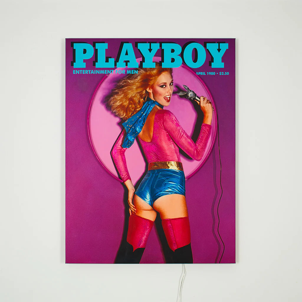 "Disco Girl Cover" LED Neon Playboy Edition
