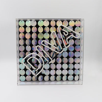 "Diva" Glas Neon Box - TOM NEON