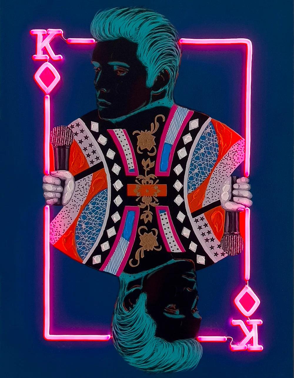 "Elvis" LED Neon Wall Art - TOM NEON