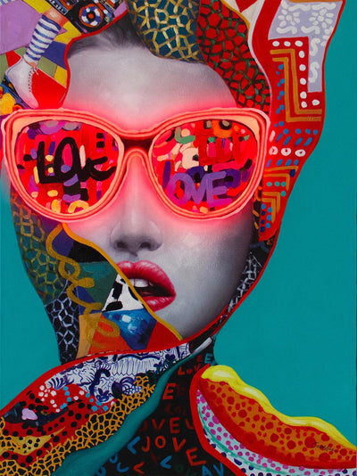 "Fashion Woman" LED Neon Wall Art - TOM NEON