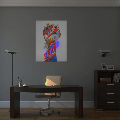 "Invincible" LED Neon Wall Art - TOM NEON