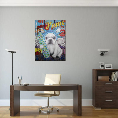 "Liberty Dog" LED Neon Wall Art - TOM NEON