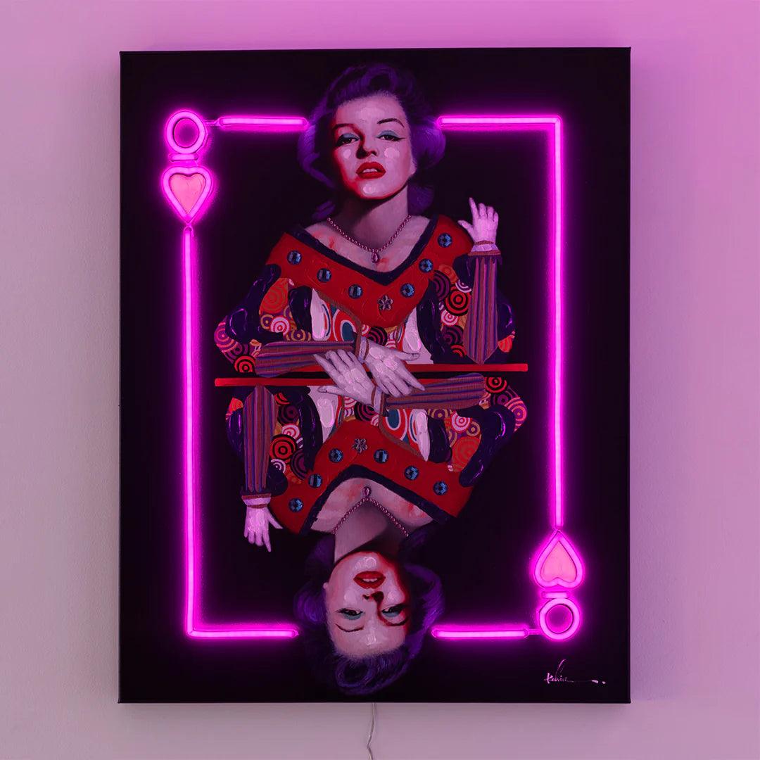 "Marilyn" LED Neon Wall Art - TOM NEON