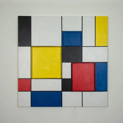 "Mondrian Composition" LED Neon Wall Art - TOM NEON