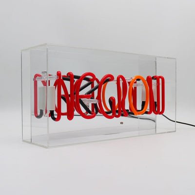 "Negroni" Glas Neon Box - TOM NEON