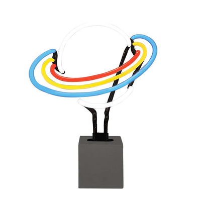"Planet" Glas Stand-Neon - TOM NEON