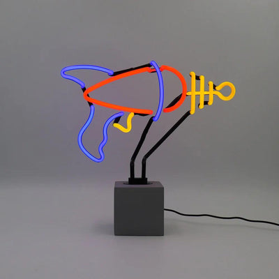 "Ray Gun" Glas Stand-Neon - TOM NEON