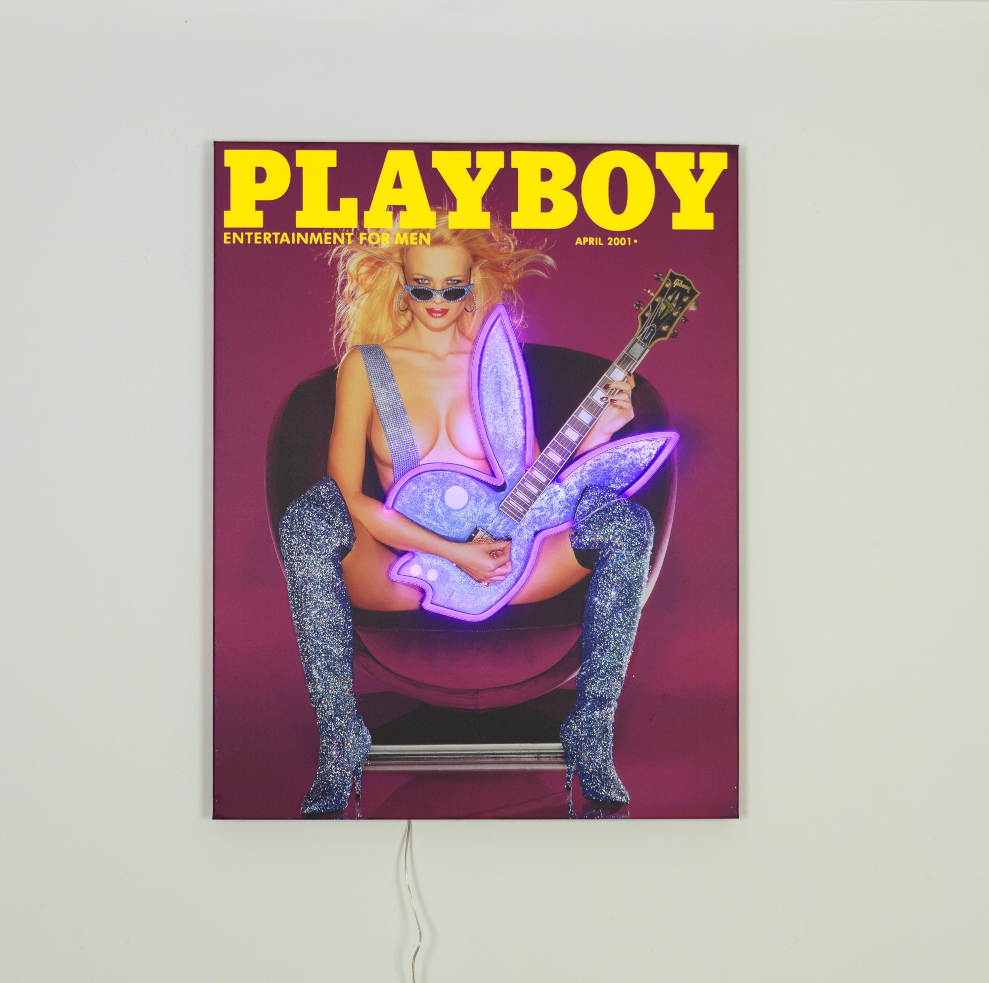 "Rockstar Cover" LED Neon Playboy Edition