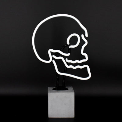 "Skelett" Glas Stand-Neon - TOM NEON
