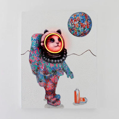 "Spacecat" LED Neon Wall Art - TOM NEON