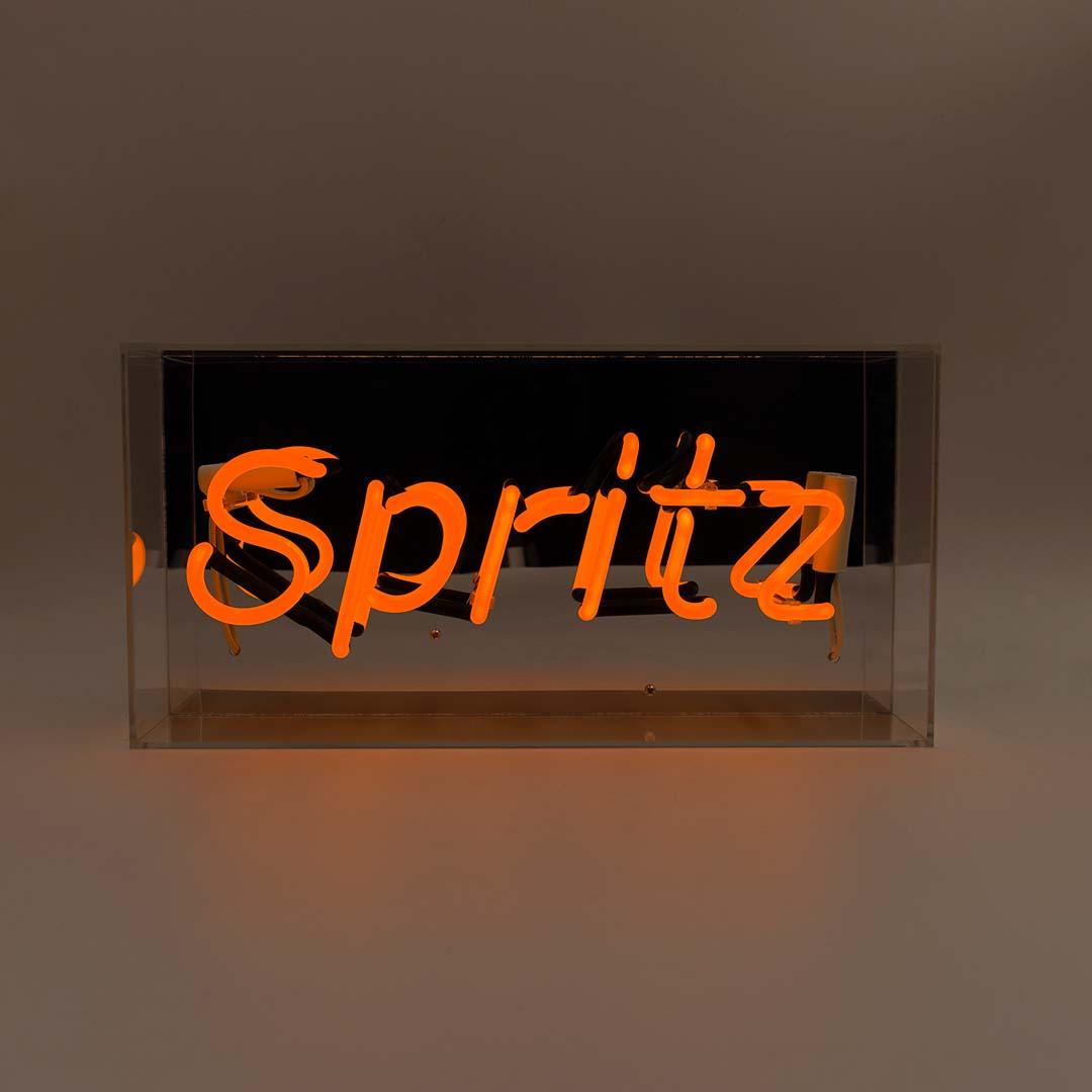 "Spritz" Glas Neon Box - TOM NEON