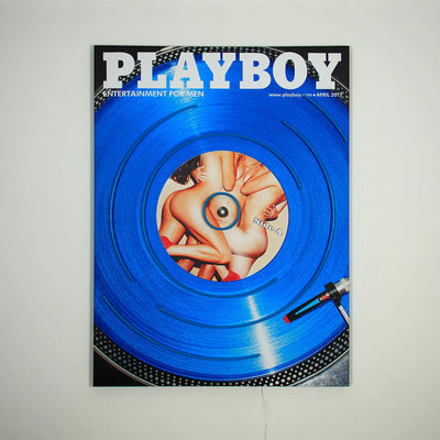 "Vinyl Cover" LED Neon Playboy Edition
