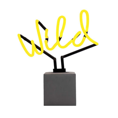"Wild" Glas Stand-Neon - TOM NEON