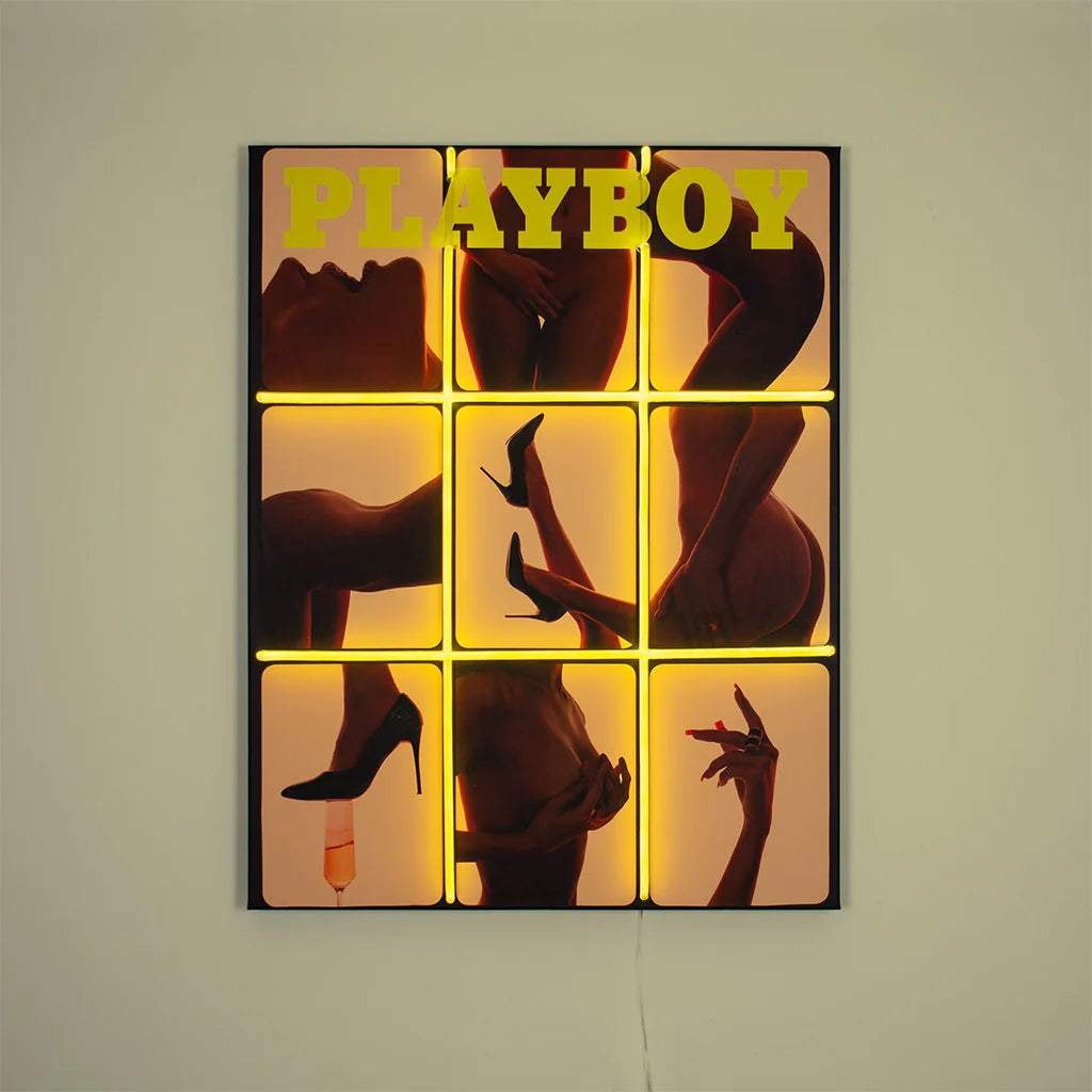 "Window Cover" LED Neon Playboy Edition