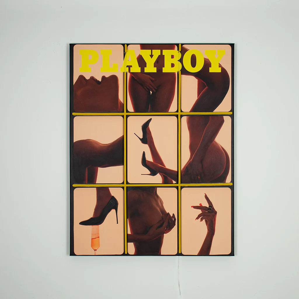 "Window Cover" LED Neon Playboy Edition