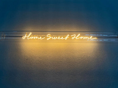„Home Sweet Home“ Deko-Leuchtröhre – Botschaftsleuchte