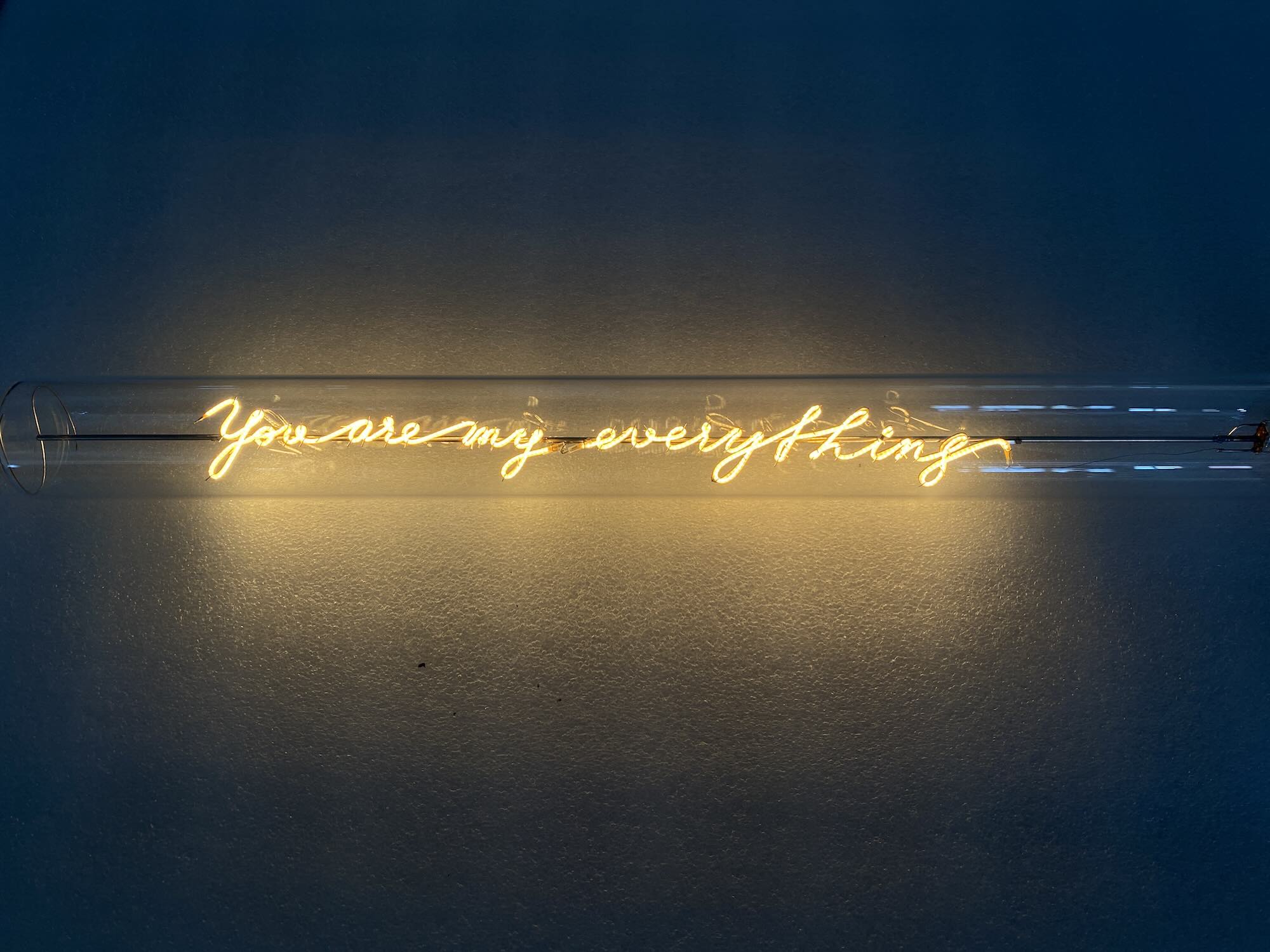 „You Are My Everything“ Deko-Leuchtröhre – Botschaftsleuchte