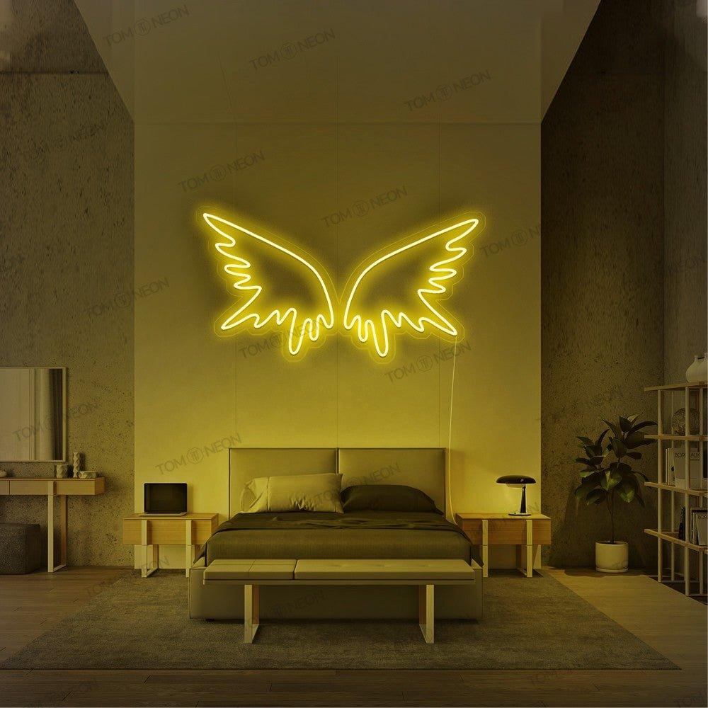 "Angel Wings" Neon-Schild Bild LED Leuchte - TOM NEON