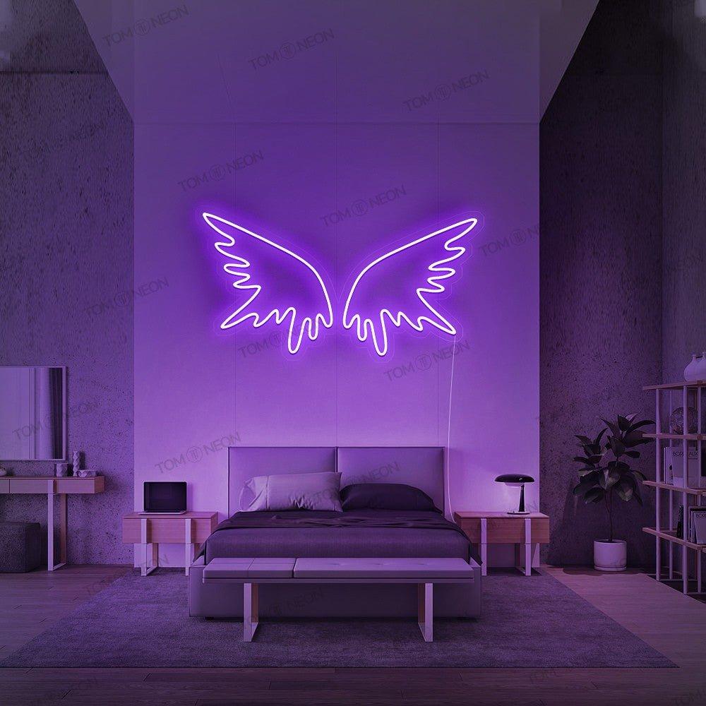 "Angel Wings" Neon-Schild Bild LED Leuchte - TOM NEON