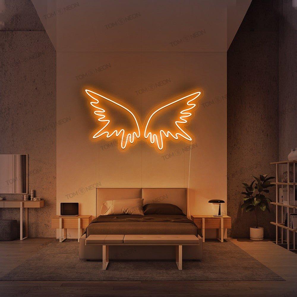 "Angel Wings" Neon-Schild Bild LED Leuchte - TOM NEON