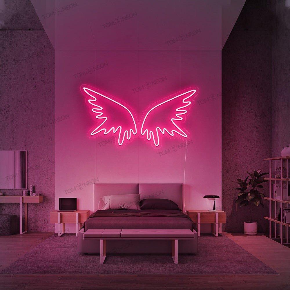 "Angel Wings" Neon-Schild Bild LED Leuchte - TOM NEON