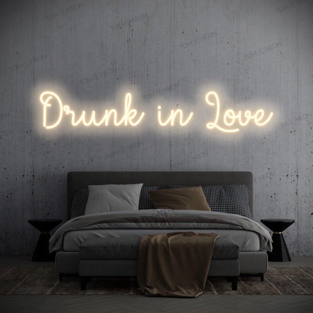 "Drunk in Love" Neon-Schild Schriftzug LED Leuchte - TOM NEON