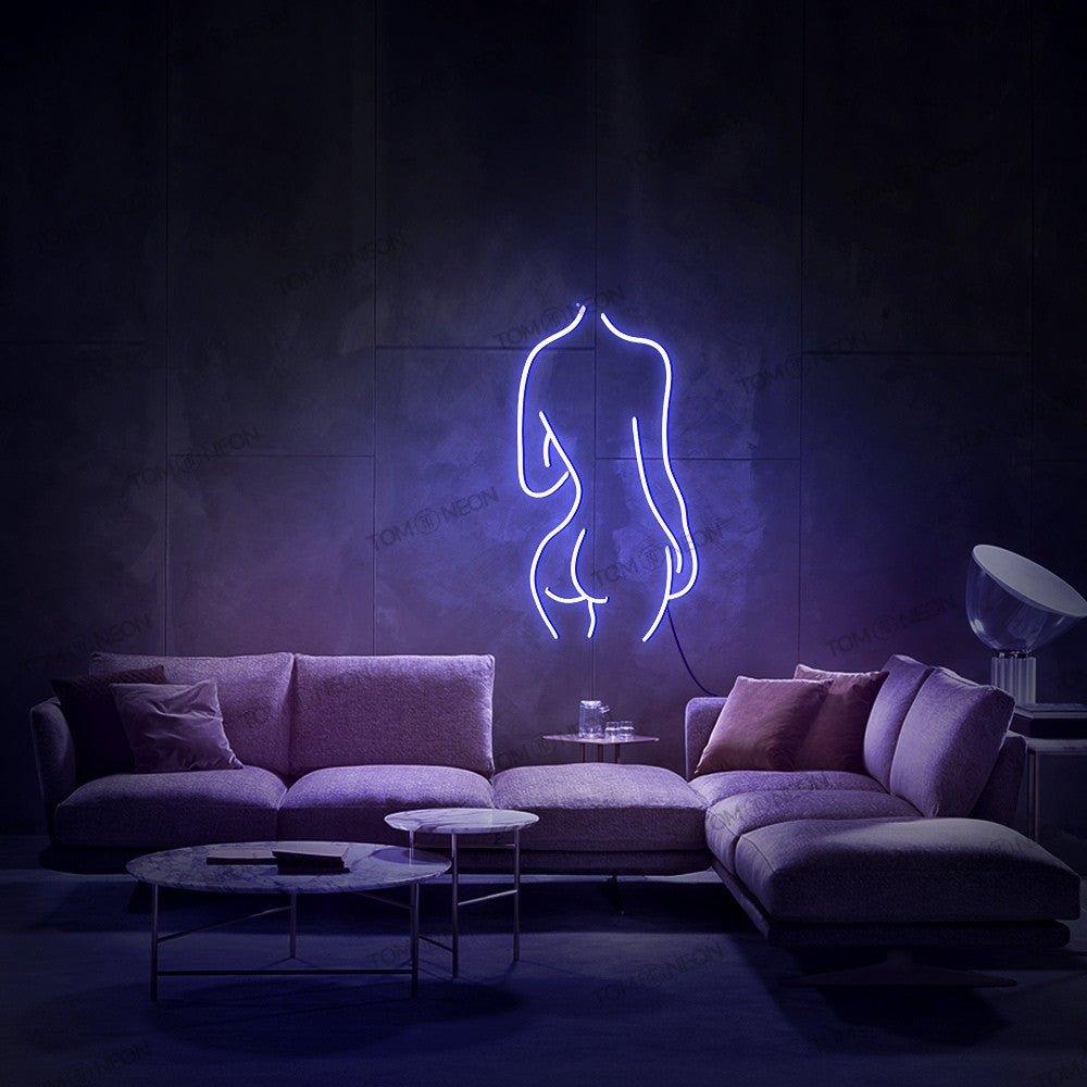 "Sexy Girl Shape" Neon-Schild Bild LED Leuchte - TOM NEON