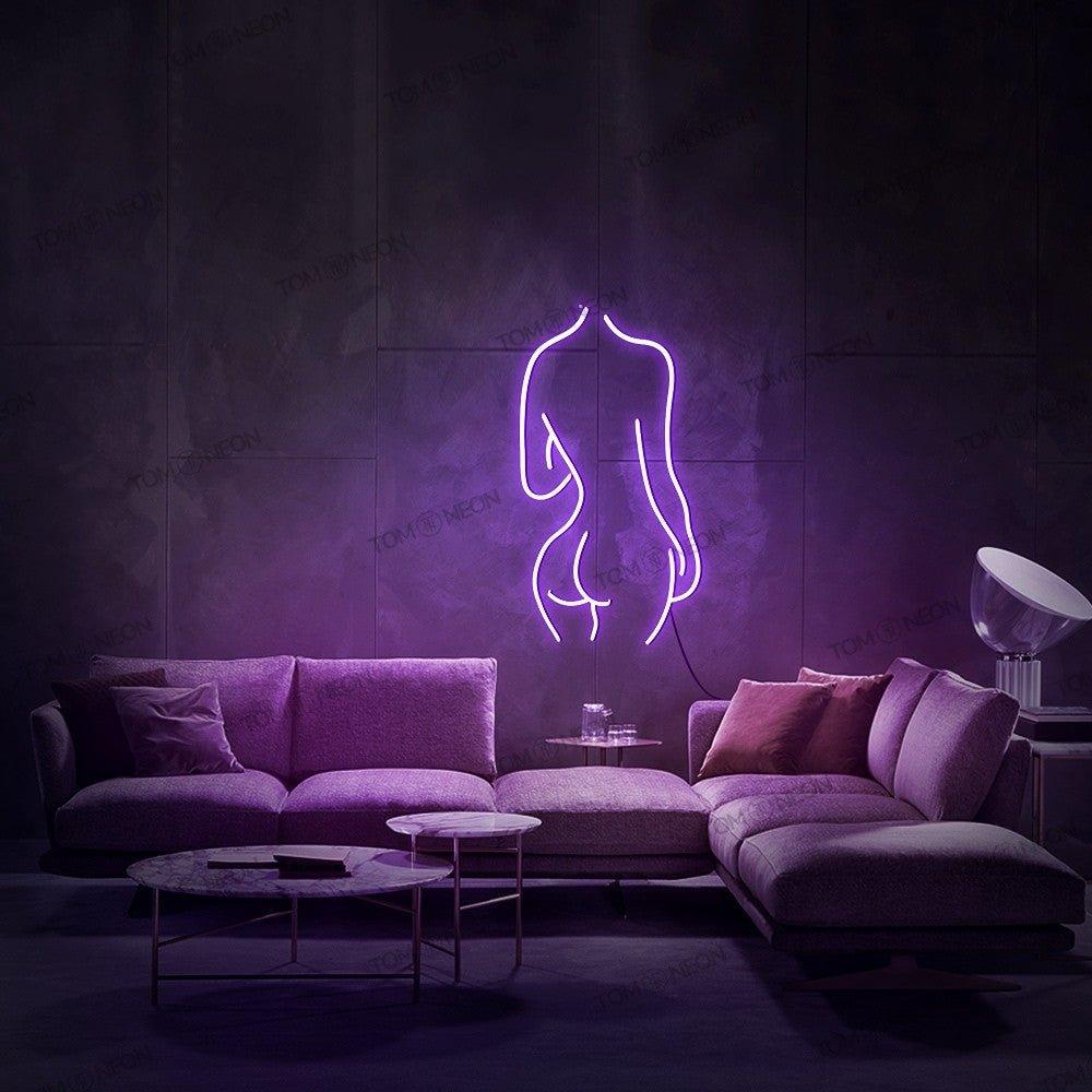 "Sexy Girl Shape" Neon-Schild Bild LED Leuchte - TOM NEON