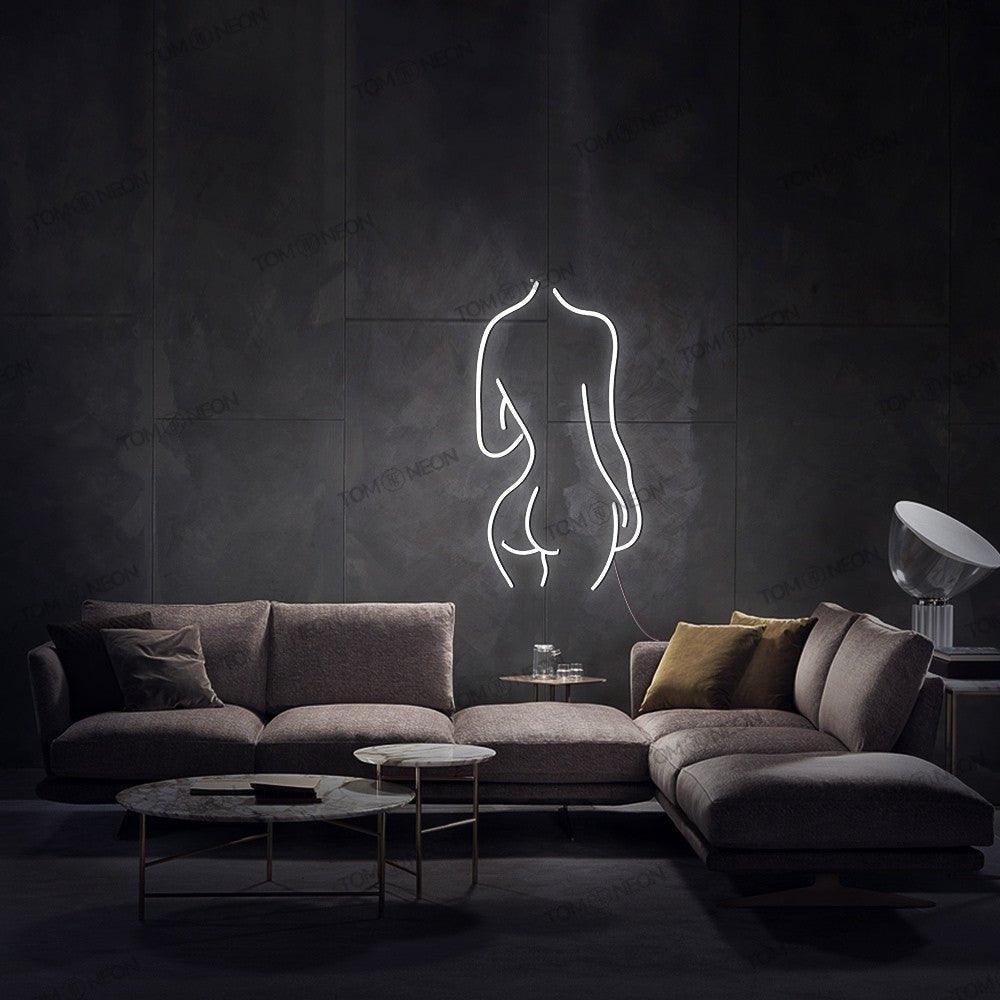 "Sexy Girl Shape" Neon-Schild Bild LED Leuchte - TOM NEON