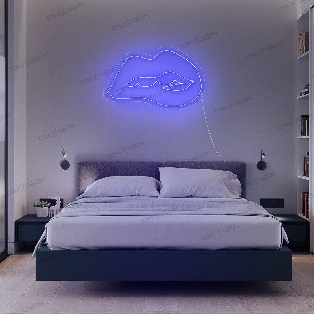 "Lips" Neon-Schild Bild LED Leuchte - TOM NEON