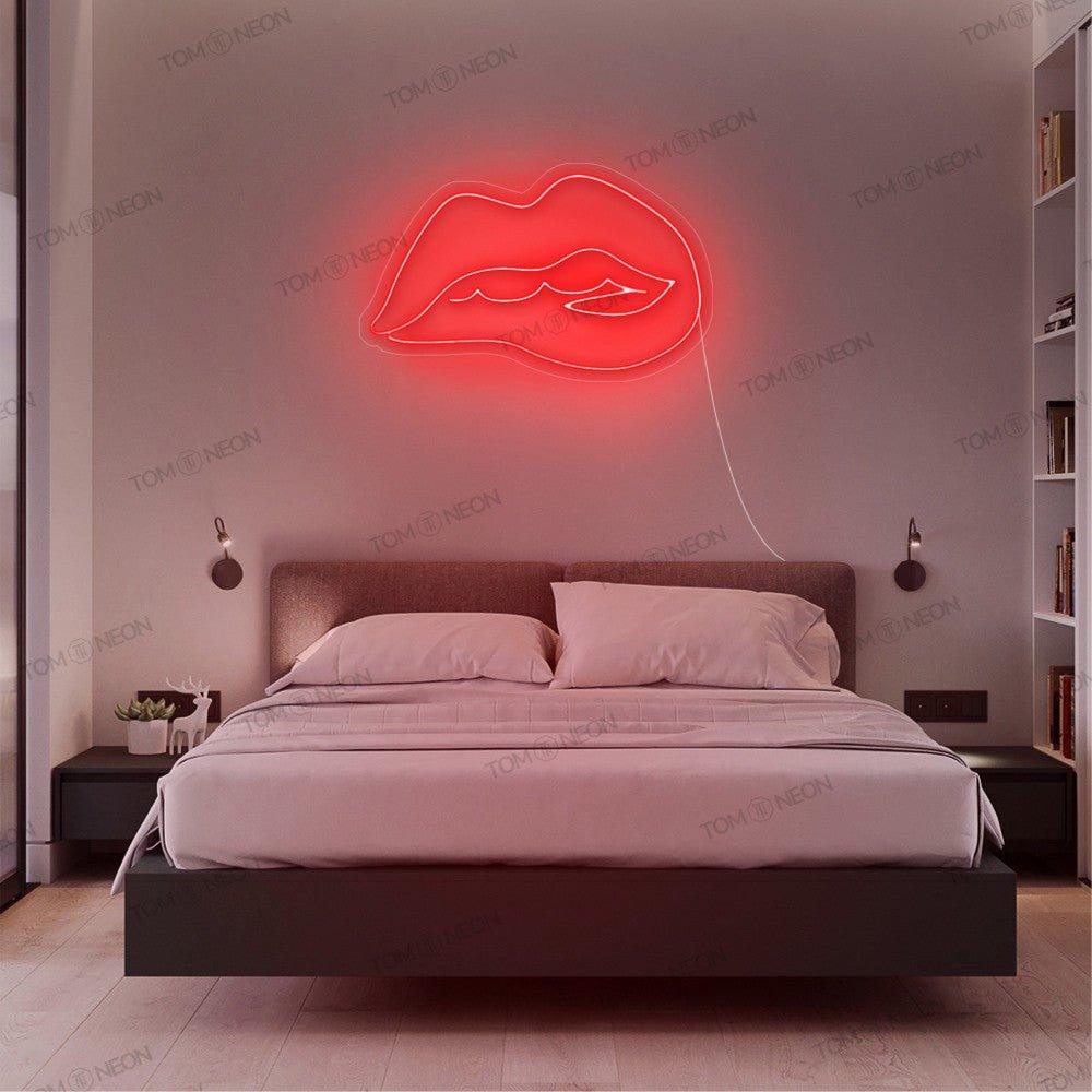 "Lips" Neon-Schild Bild LED Leuchte - TOM NEON