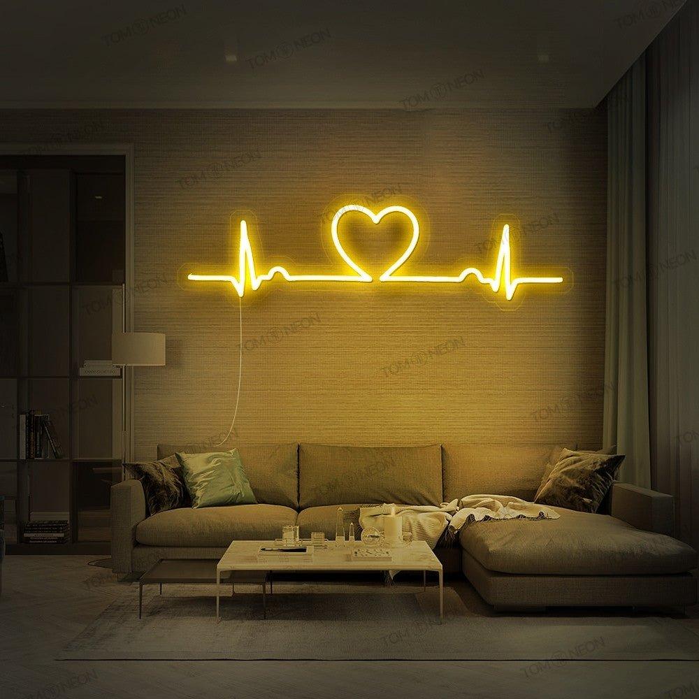 "Love Beat" Neon-Schild Bild LED Leuchte - TOM NEON