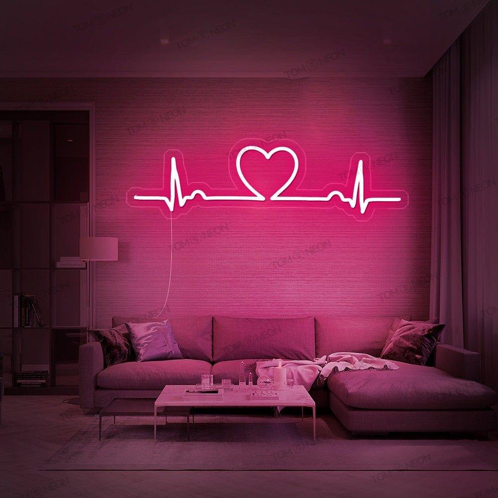 "Love Beat" Neon-Schild Bild LED Leuchte - TOM NEON