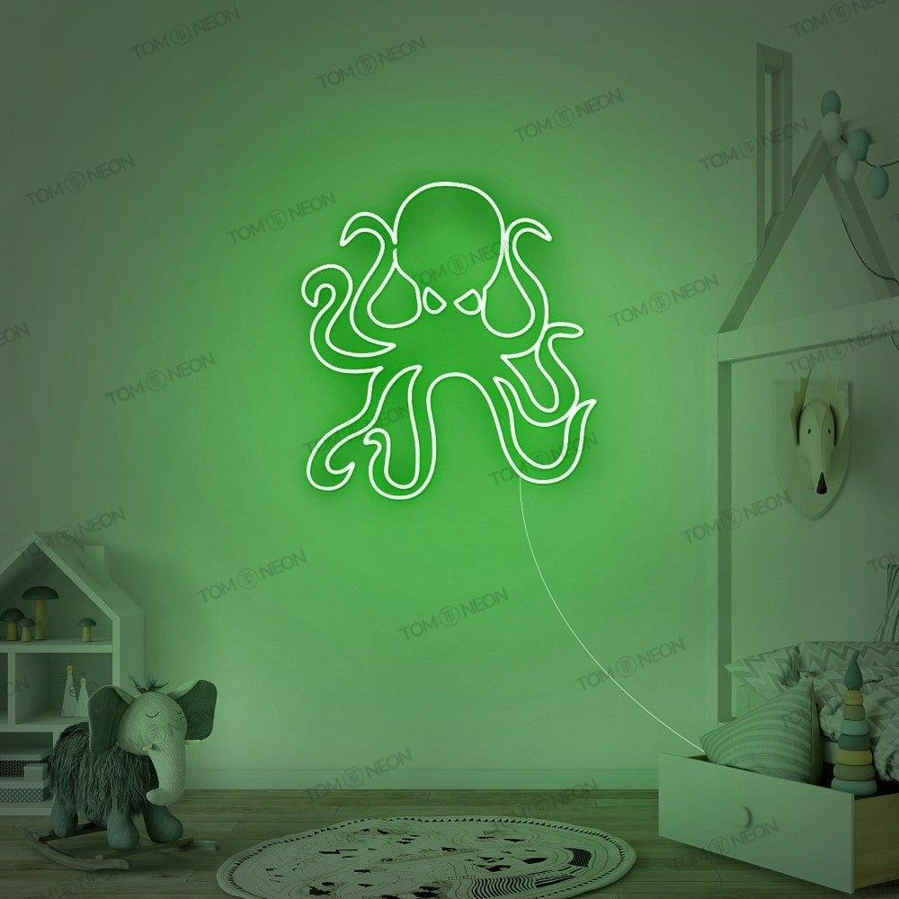 "Octopus" Neon-Schild Bild LED Leuchte - TOM NEON