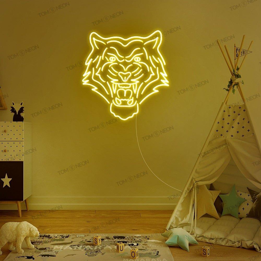 "Tiger" Neon-Schild Bild LED Leuchte - TOM NEON